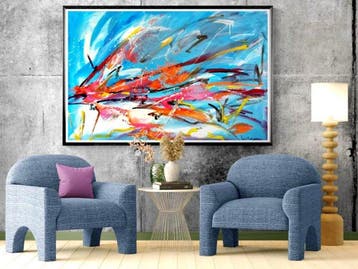 Luc Mora - Colourful impulse - XXL