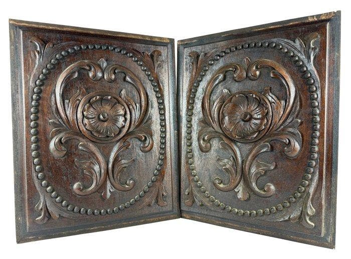 Renaissancestijl Architectonisch ornament (2) - 1920-1930 -, Antiek en Kunst, Curiosa en Brocante