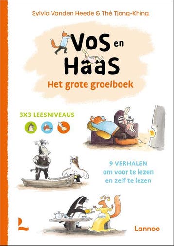 Het grote groeiboek van Vos en Haas / Vos en Haas, Boeken, Verzenden, Zo goed als nieuw, Sylvia Vanden Heede