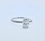 Bague de fiançailles - 18 carats Or blanc - 0.72ct. tw.
