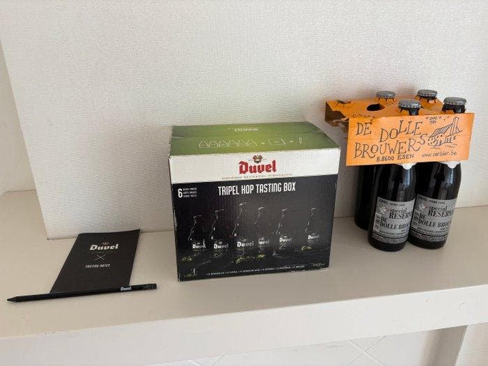 Moortgat & De dolle brouwers - Duvel Boîte de dégustation &, Collections, Vins