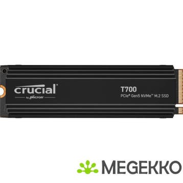 Crucial SSD T700 4TB Heatsink, Computers en Software, Verzenden, Nieuw