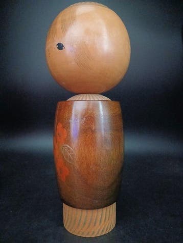 Beeldje - Grote Vintage Ssaku Kokeshi Pop door Tamura, Antiek en Kunst