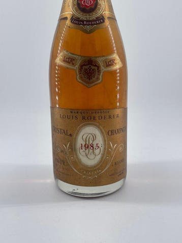 1985 Louis Roederer, Cristal - Champagne Brut - 1 Fles (0,75