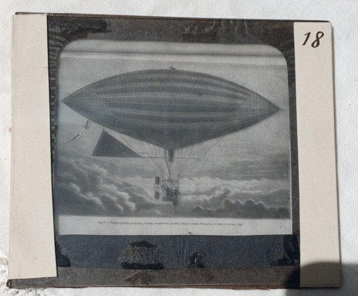 Vintage Magic Lantern Glass Slides (Lot of 9) - Early, TV, Hi-fi & Vidéo, Appareils photo analogiques