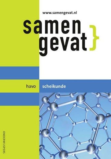 Samengevat Havo Scheikunde - van der Vecht, Verzenden, Nieuw
