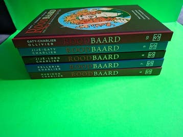 Roodbaard 6 t/m 10 - Integraal HC - 5 Album - Eerste druk -, Boeken, Nieuw