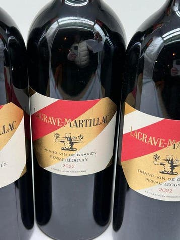 2022 Lagrave-Martillac, 2nd wine of Chateau Latour Martillac, Verzamelen, Wijnen, Nieuw