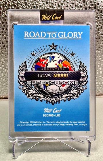Wild Card Lionel Messi 1/1 Enige exemplaar/uniek exemplaar,, Nieuw