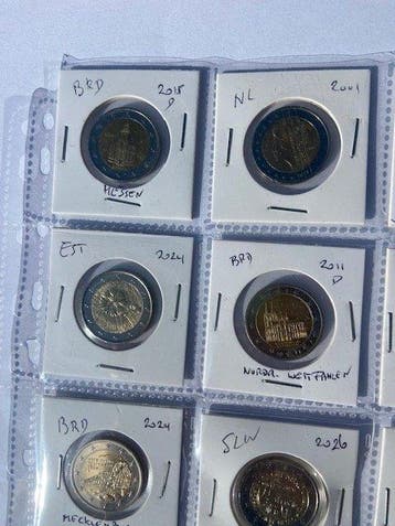 Europa. 2 Euro 2000/2026 (20 coins) (Zonder minimumprijs)