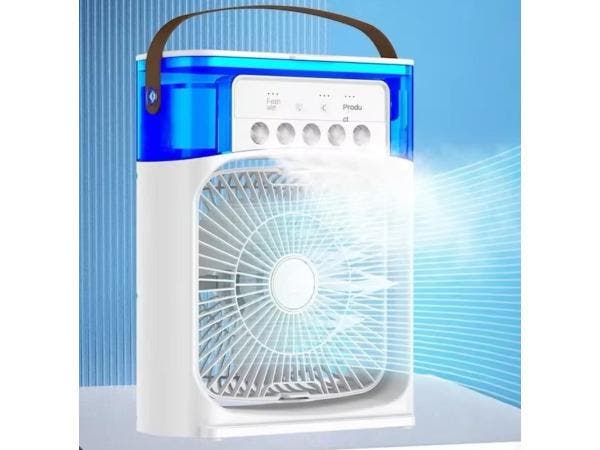 Veiling - Ventilator - Mini Airco - Airco Met Water & Ijsblo, Elektronische apparatuur, Ventilatoren