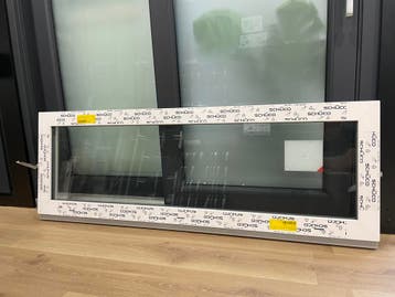 Schüco Premium kwaliteit vaste ramen met hoogrendementsglas, 75 tot 150 cm, Kunststof, Raamkozijn, Nieuw