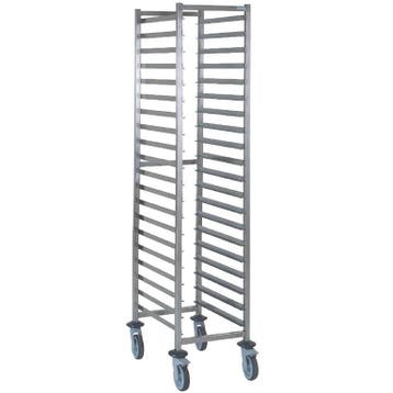 Regaalwagen | RVS | 20 Etages (1/1 GN) | Wielen (Geremd) |, Verzenden, Nieuw in verpakking
