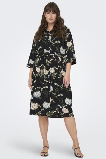 ONLY jurk CARLUXMIE print46Maat 46/48 (XL) of groter, Kleding | Dames, Jurken, Verzenden, Nieuw, Maat 46/48 (XL) of groter, Overige kleuren