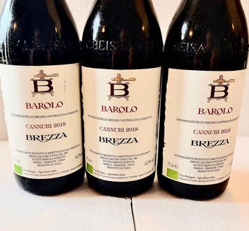 2018 Brezza, Cannubi - Barolo - 3 Flessen (0.75 liter), Nieuw