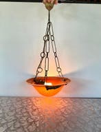 Lampe à suspendre - Verre, Laiton, Métal - Suspension Pâte