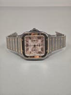 Cartier - Santos De Cartier - W2SA0008 - Homme - 2020 et, Handtassen en Accessoires, Horloges | Heren, Nieuw
