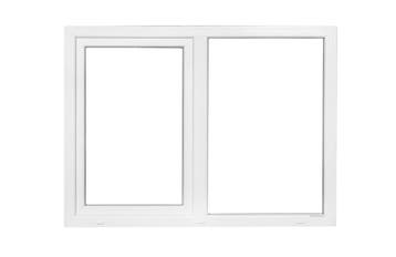 PVC vast-draaikiep b150xh80 cm Antraciet, Ophalen of Verzenden, Gevelraam of Ruit