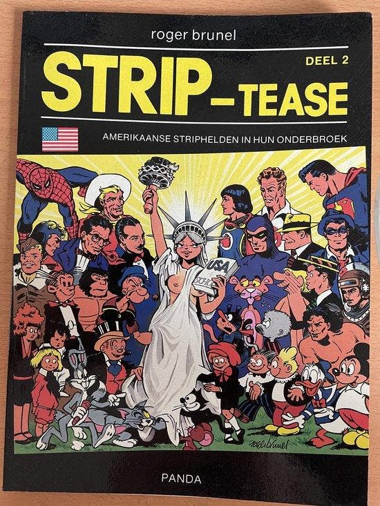 2 Striptease - Brunel, Livres, BD, Envoi