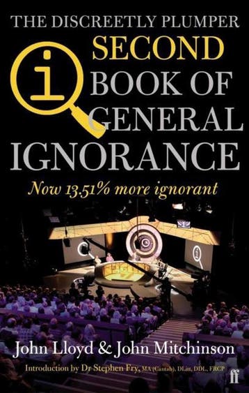 QI The Second Book of General Ignorance 9780571290727, Verzenden, John Lloyd