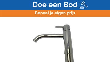 Bieden: RAF DOT30 77S Marine Washbasin Tap Chrome Single Le, Ophalen of Verzenden, Nieuw