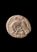Oud-Romeins Brons Constantine I Urbs Roma Commemorative