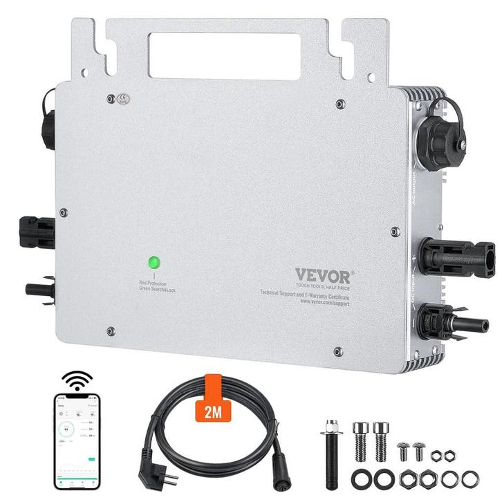 Solar Omvormer 800W IP67 | Retour deal | Nu extreem goedkoop, Doe-het-zelf en Bouw, Zonnepanelen en Toebehoren, 200 wattpiek of meer
