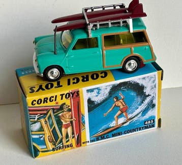 Re-edition Corgi Toys 1:43 - Modelauto - Austin Mini