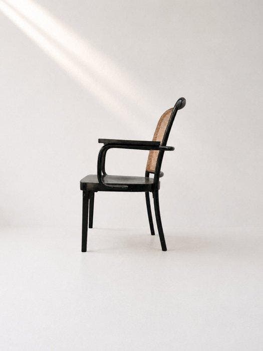 Thonet - Josef Frank - Fauteuil - A413/2F - Hêtre, Bugholz, Antiek en Kunst, Kunst | Designobjecten