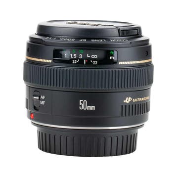 Canon EF 50mm f/1.4 USM met garantie, Ophalen of Verzenden, Gebruikt