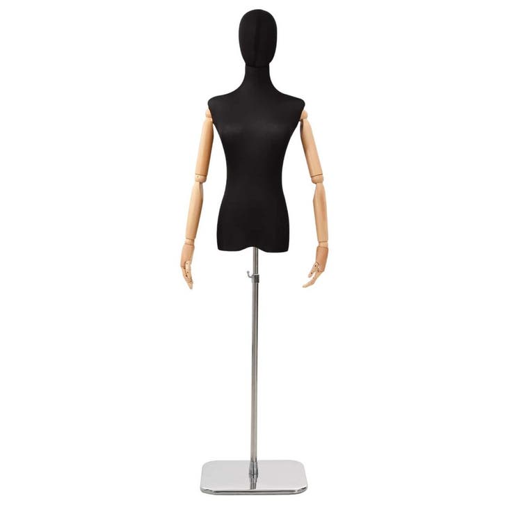 vidaXL Verstelbare mannequin van 165-213 cm met voet Vrouw, Articles professionnels, Articles professionnels Autre, Envoi