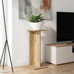vidaXL Plantenstand 2 pcs Artisan Eik 25 x 25,5 x 60,5 cm, Tuin en Terras, Verzenden, Nieuw
