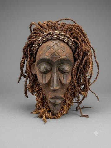 Masker Chokwe - Chokwe - Angola - Masker Chokwe - Chokwe -