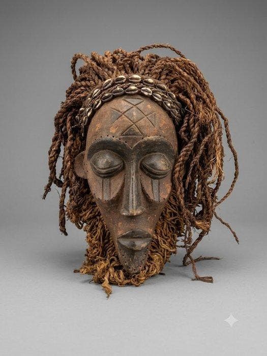 Masker Chokwe - Chokwe - Angola - Masker Chokwe - Chokwe -, Antiek en Kunst, Kunst | Niet-Westerse kunst