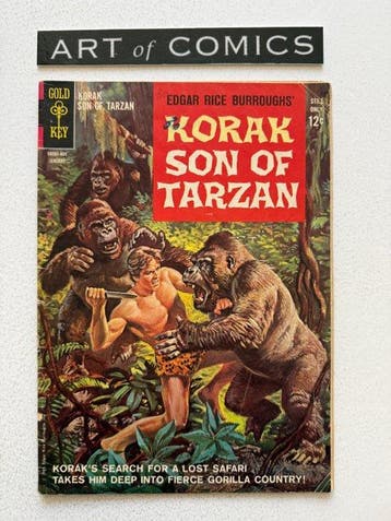 Korak Son Of Tarzan #1, #2, #4, #7 - 4 Comic collection -, Boeken, Nieuw
