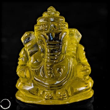 Heliodor-Ganesha – Gouden uitstraling, Wijsheid en nieuw