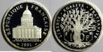 France Frankreich Km Ps9 100 Francs 1991 Typ Pantheon, Verzenden