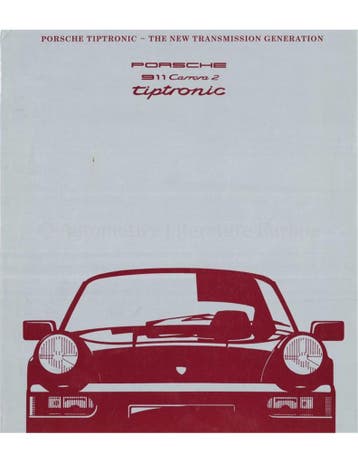 1990 PORSCHE 911 CARRERA 2 TIPTRONIC VERSNELLINGSBAK