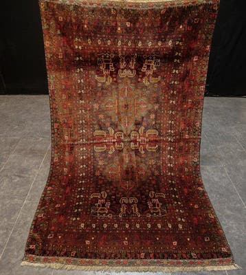 Afghan - Tapijt - 203 cm - 130 cm - Perfect gereinigd, Nieuw