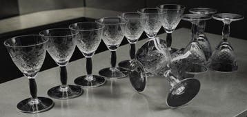 Cristallerie Empoli - Drinkset (10) - Kristal