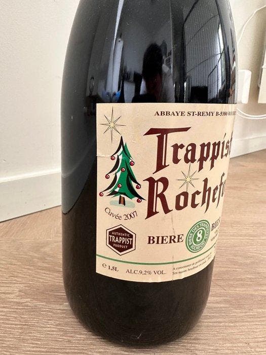 Trappiste Rochefort - Cuvée 2007 - 1,5 liter, Collections, Vins