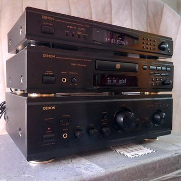 Denon - PMA-1055R, DCD-755AR, TU-255 Stereoset - Diverse