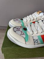 Gucci - Screener Low Crystal Logo - Sneakers - Taille : EU
