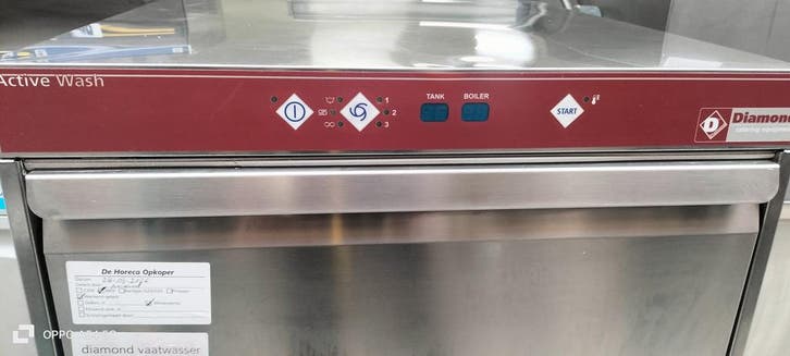 Diamond voorlader vaatwasser, Articles professionnels, Horeca | Équipement de cuisine, Enlèvement ou Envoi