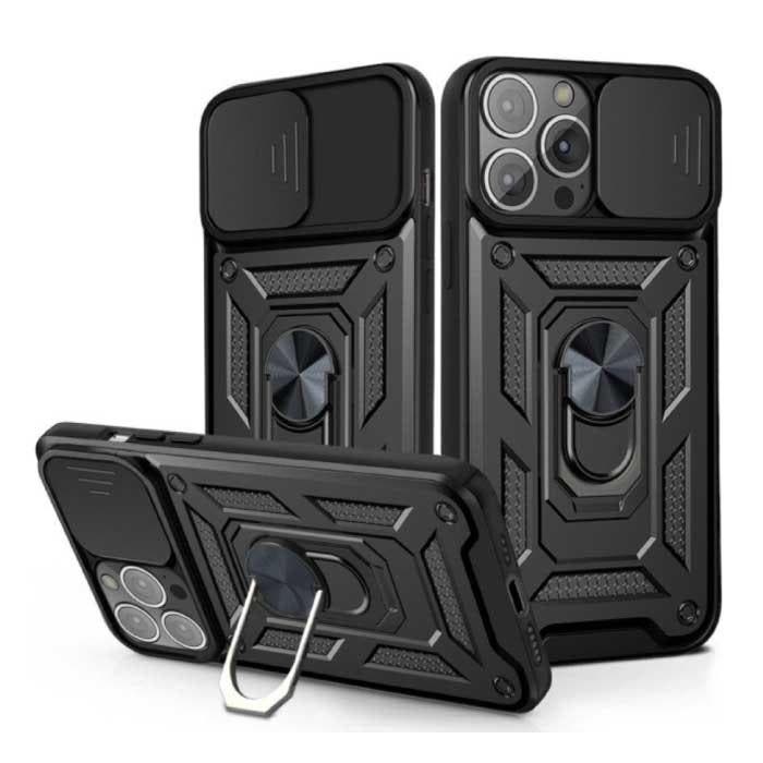 iPhone 13 Mini - Armor Hoesje met Kickstand en Camera, Telecommunicatie, Mobiele telefoons | Hoesjes en Screenprotectors | Apple iPhone