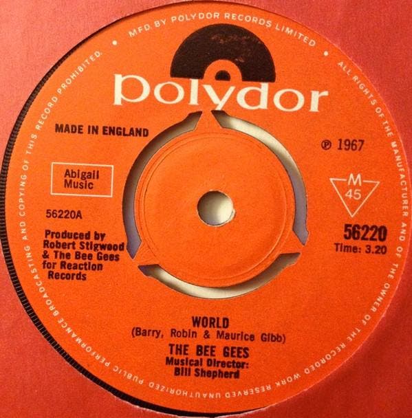 Bee Gees - World, Cd's en Dvd's, Vinyl | Pop, Gebruikt, Verzenden