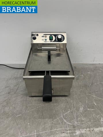 Friteuse en acier inoxydable 12 litres Robinet de vidange, Verzenden