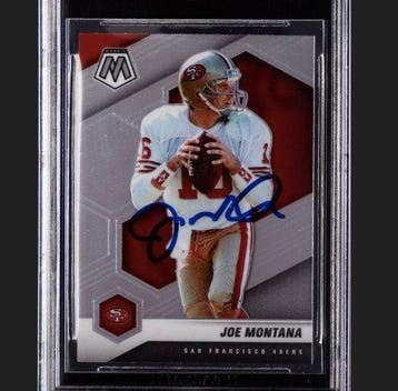 2021 Panini Joe Montana - Autograph - Beckett - 1 Graded, Nieuw