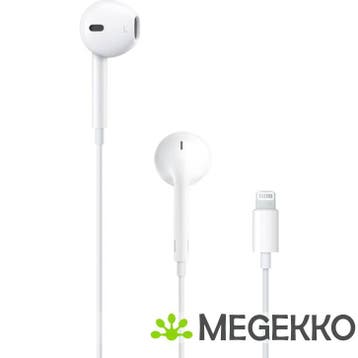 Apple EarPods In-ear Bedraad Wit Lightning, Audio, Tv en Foto, Verzenden, Nieuw
