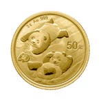 3 Gram gouden munt Panda 2022